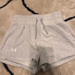 Under Armour Women's Light Gray Athletic Shorts